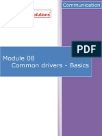 Module 08 - Common Drivers - Basics