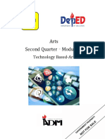 Arts Second Quarter - Module 2:: Technology Based-Art