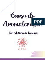 Aromaterapia - Introducción de Inciensos