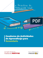 Cuaderno de Actividades de Aprendizaje para Secundaria Material para Alu..