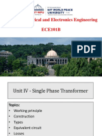 Unit-4 Single Phase Transformer - New