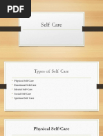 Self Care, Self Concept, Meta Cognition