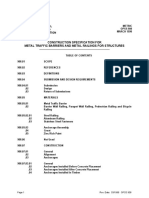 Opss-Prov 908 - 1998 - Construction Specification For Metal Railings For Structures