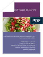 Ensaladas Frescas de Verano