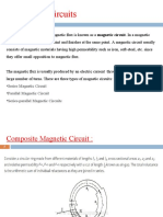 Magnetic Circuits: - Series Magnetic Circuit - Parallel Magnetic Circuit - Series-Parallel Magnetic Circuits