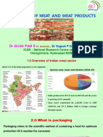 Packaging of Meat and Meat Products - Dr. Yogesh