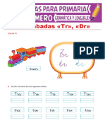 Las Trabadas TR y DR para Primer Grado de Primaria