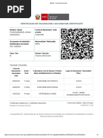 MINSA - Carnet Vacunación