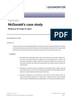 Mcdonalds Case Study