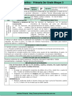 Plan 3er Grado Bloque 3 Matematicas 2016 2017