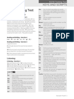 Talent Level 3 IGCSE Keys and Scripts