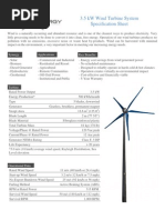 Raum 3 5kW Turbine Data Sheet-2010