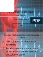 Semiología de Los Soplos Cardiacos