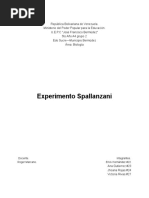 Experimento Spallanzani