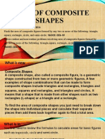 Area of Composite Shapes: Learning Competencies