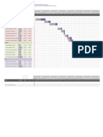 Diagrama de Gantt - Importacion de Medicina