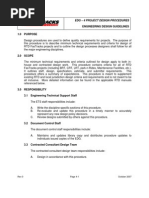 EDGM-4 Project Design Procedures