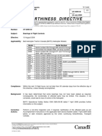 Airworthiness Directive: Transport Transports Canada Canada CF-2009-32 24 July 2009