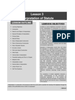 JIGL-Chapter3 (Interpretation of Statutes