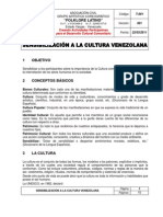 GAC Folklore Latino. TALLER DE SENSIBILIZACIÓN A LA CULTURA VENEZOLANA