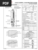 Load Control, Load Reactive Valves: MB-2A-X-Y-Z