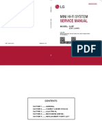 Mini Hi-Fi System: Service Manual