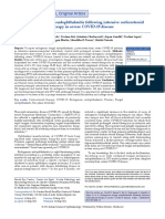 Endogenous Fungal Endophthalmitis Following Intensive Corticosteroid Therapy in Severe COVID-19 Disease Expedited Publication, Original Article