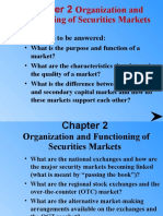 Chapter2 - Organization and Functioning of Securities Markets