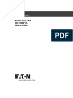 Eaton 9130 UPS 700-3000 VA User's Guide: Powerware Series