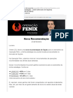 Alerta de Recomendação - 2302 (Mercado de Opções)