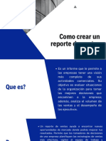 Como Crear Un Reporte de Ventas