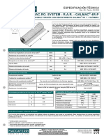 Mac - Ro. System - R.A.R. - Galmac 4R-P: Especificación Técnica