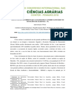 Impactos Socioambientais Causados Pelo Aterro Sanitário No Município de Marituba Pa