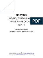 SINOTRUK WD615, EURO II ENGINE SPARE PARTS CATALOG Part - II