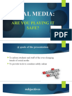 Social Media:: Are You Playing It Safe?