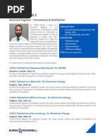 Shashi Kumar S: Structural Engineer - Transmission & Distribution