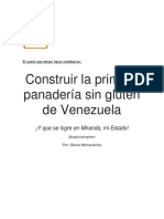 El Sueño Que Deseo Hacer Realidad Es La Primera Panaderia Sin Gluten en Venezuela