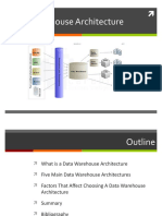 Data Warehouse Architecture: By: Harrison Reid