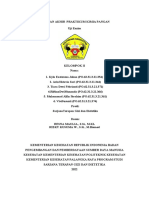 Laporan Akhir Praktikum Kimia Pangan Uji Enzim