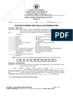 Learning Activity Worksheets Science 9 q1 Week 7