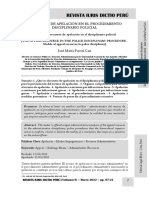 Recurso Apelación Procedimiento Disciplinario Policial - Autor José María Pacori Cari