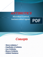 Antibiotics: Microbial Control Antimicrobial Agents