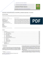 2962-Zhang-Structure and Performance of LiFePO4 Cathode Materials-A Review