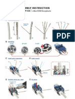 Neutrik NE8FDY-C6 Assembly Instructions