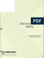 Spaulding Lighting Price Book Net 4-80