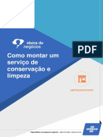 Art. 01 - Como Montar Um Serviço de Conservação e Limpeza