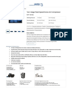 Two-Stage Fixed Speed Screw Air Compressor - UCS