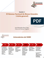 El Sistema Nacional de Bienes Estatales (Visión General)