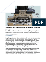 Basics of Directional-Control Valves