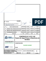 CONTRATO #K-CC1-102 Tubería de Agua Fresca y Estaciones de Bombeo